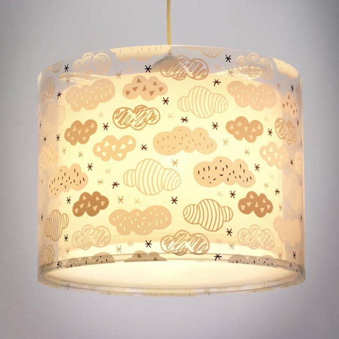 Dalber hanglamp CLOUDS voor de kinderkamer, roze