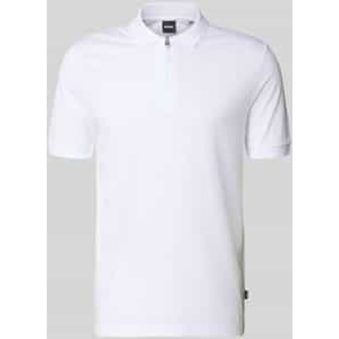 regular fit poloshirt van mix van katoen en lyocell model 'H-PARAS 70'