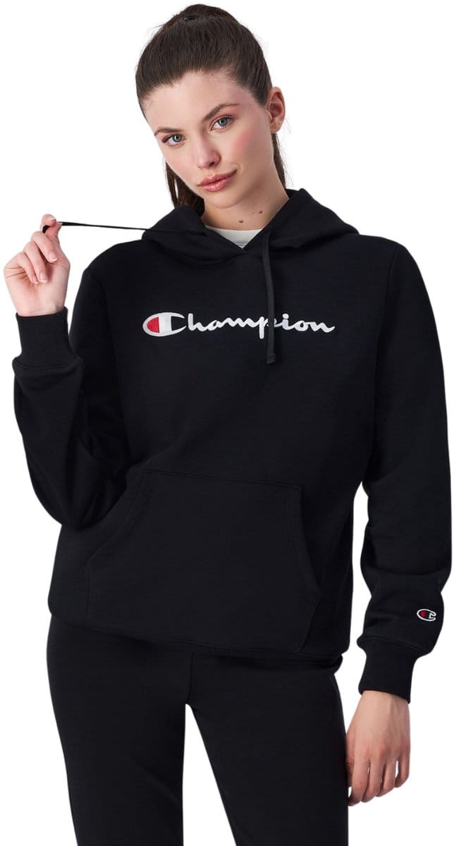 Champion Hooded Zwart Dames - Maat XL