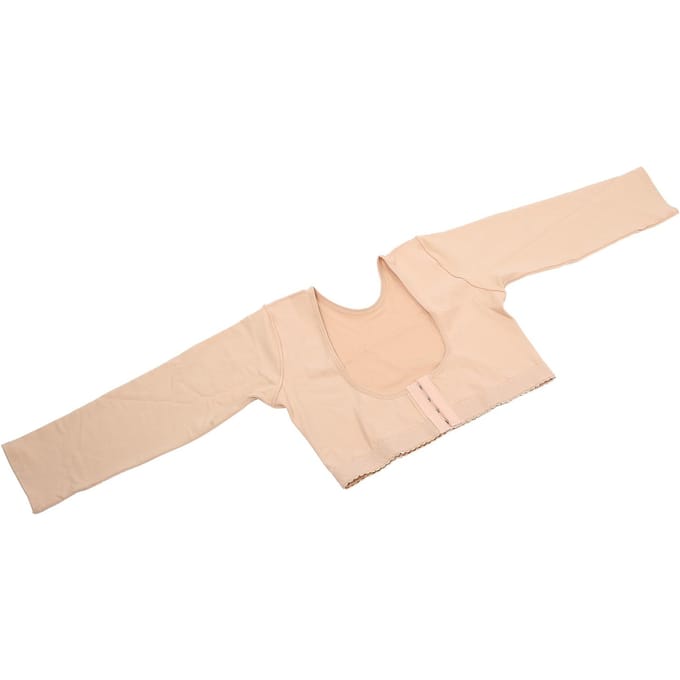 Dames Houding Shaper Bovenarm Shaper Shapewear Compressiemouwen HoudingscorrectorXL XL beige