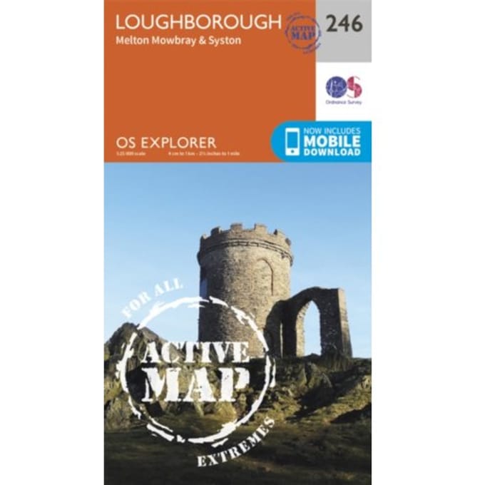Loughborough, Melton Mowbray And Syston - Ordnance Survey