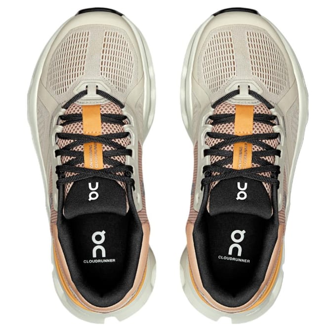 Baskets de course On Cloudrunner 2 à empiècements en mesh pour femme 3WE10133196 36 white