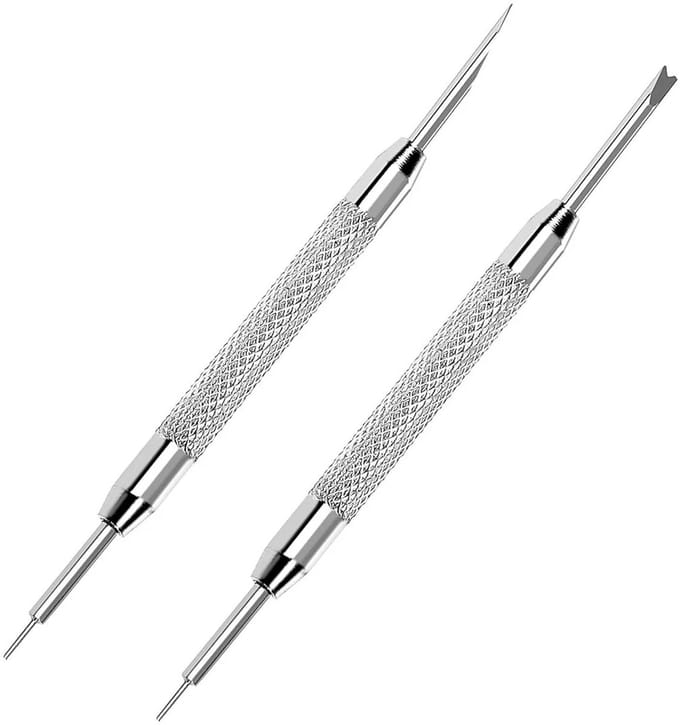 Horloge Gereedschap Pin Verwijdering Set met Push Pins (2-Pack)