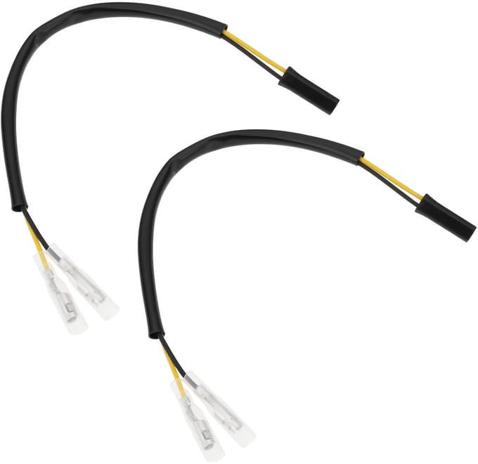 Solidchoice - 2 Stuks Motorfiets Richtingaanwijzer Adapter Plug