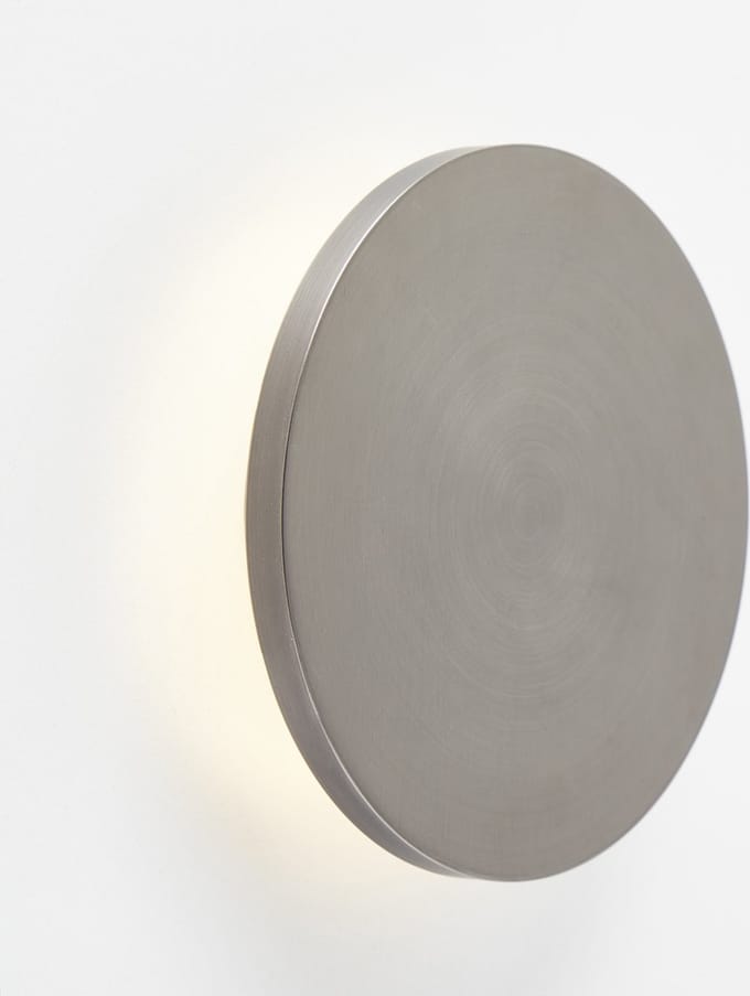Brilliant Shadow - Wandlamp - LED 6W 3000K - Rond - Meshgrijs