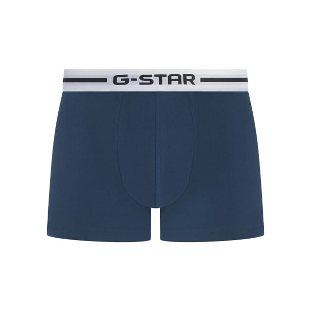 G-Star Heren Boxershorts Trunks HEMLOCK 5-Pack Multipack Zwart/Blauw/Wit - Maat M