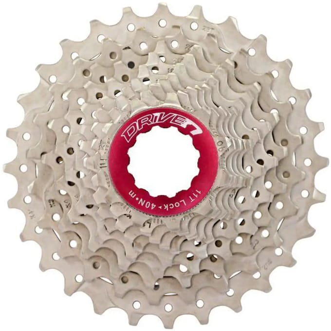 Cassette 10 speed Sunrace CSRX0 11-25T - metallic