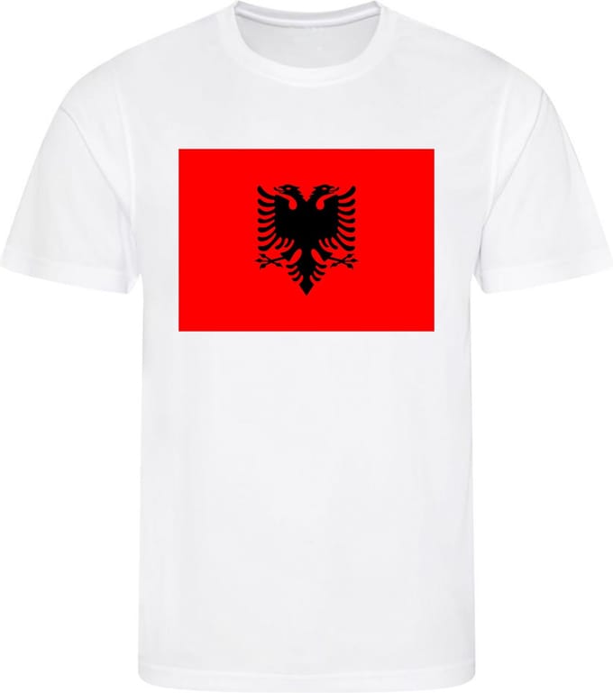 Voetbalshirt Albanië - Maat M - Landen shirts