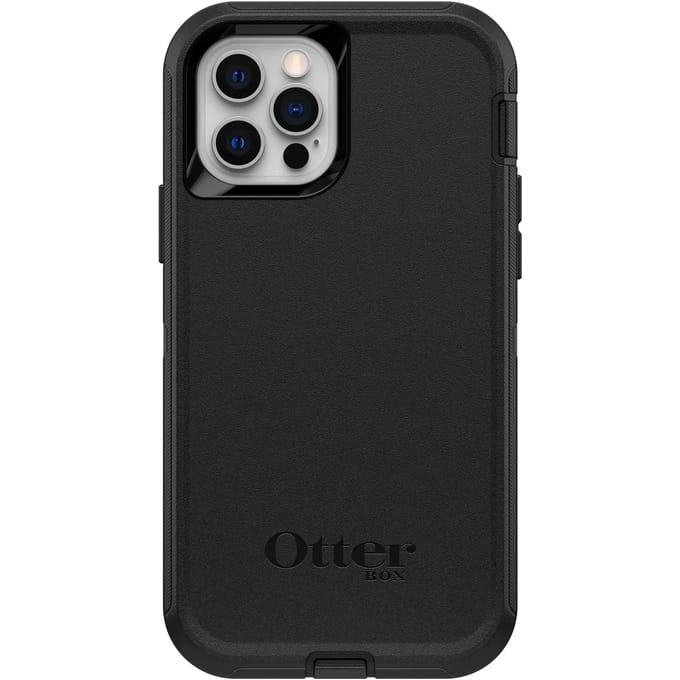 OtterBox Defender case - Geschikt voor iPhone 12 / iPhone 12 Pro - Zwart