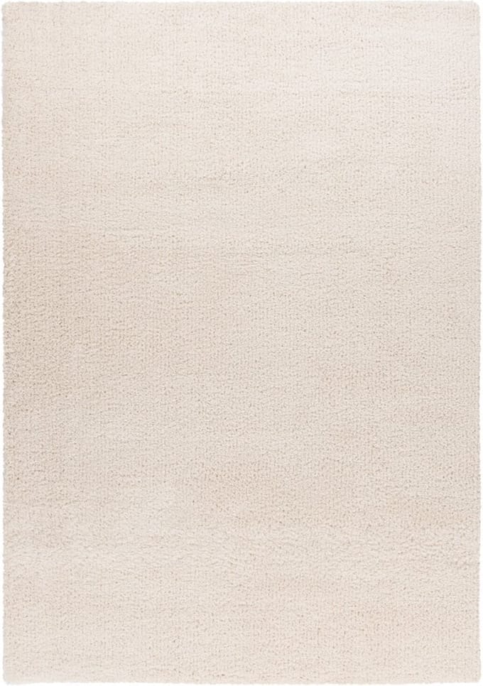 Hoogpolig Vloerkleed | Tapijt | Dream | Uni | Crème | 200x290 cm