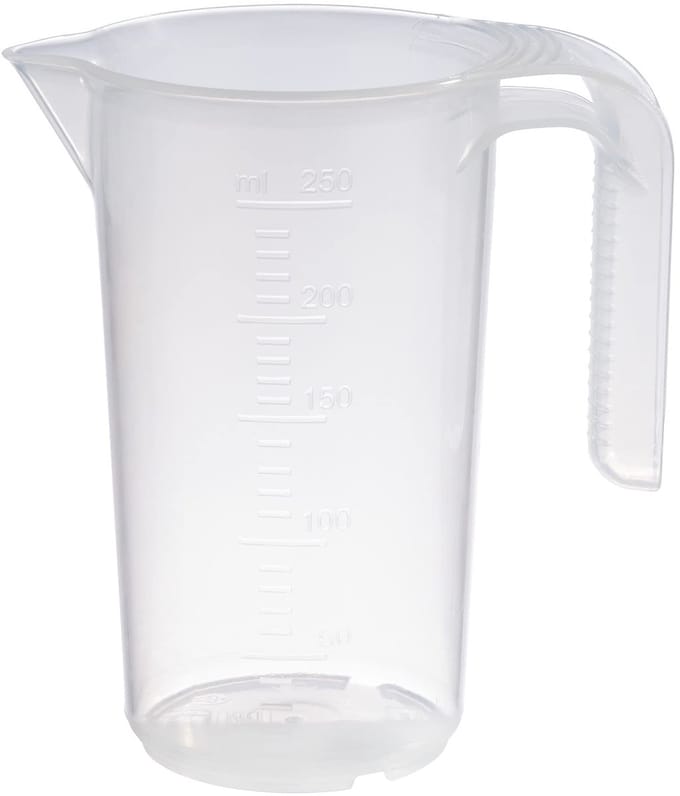 APS Maatbeker - Mengbeker - Vaatwasserbestendig - Kunststof - 0,25 Liter - Voor Horeca