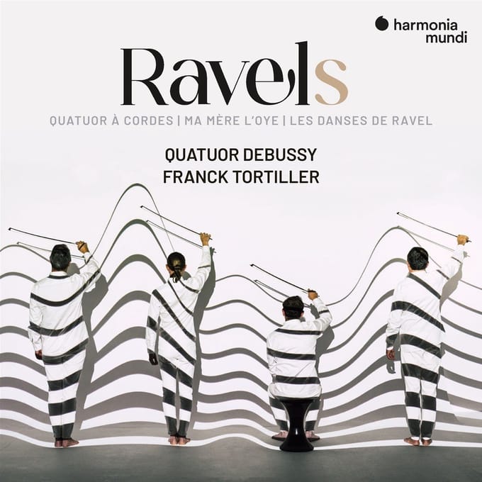 Quatuor Debussy & Franck Tortiller - Ravels (CD)