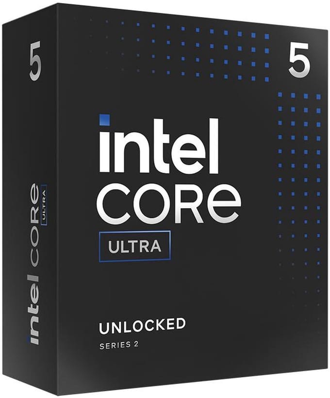 Intel Core Ultra 5 235 Arrow Lake-S CPU - 14 kernen - 3.4 GHz - Intel LGA1851 - Intel Boxed (met koeler)