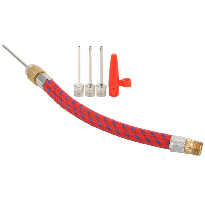 Ventielpomp Adapter Luchtnaald Bal Opblaasbaar Mondstuk Pomp Adapter voor Fietsband Bal red