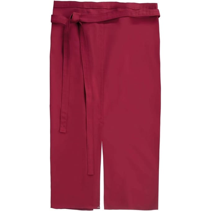 CG Workwear Milano schort met split aan de voorkant (Kersen)
