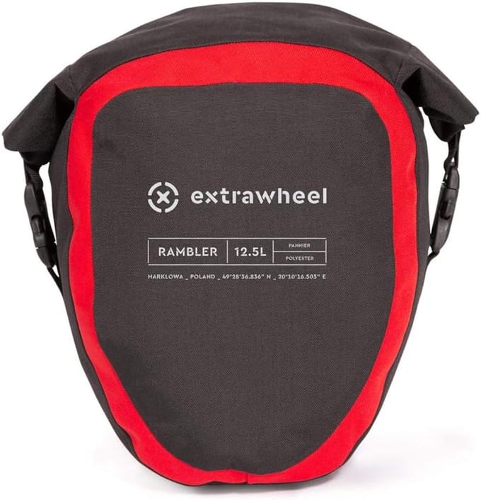 Set van 2 Waterdichte Fietsbakken (25L/50L) - Stevige Bagagedragers voor Achterwiel