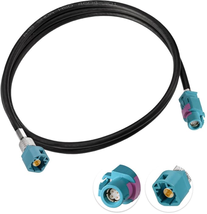 Auto Kabelboom - Verlengkabel Audio Video - Navigatie Camera - Hoge Snelheid Data - 100 cm