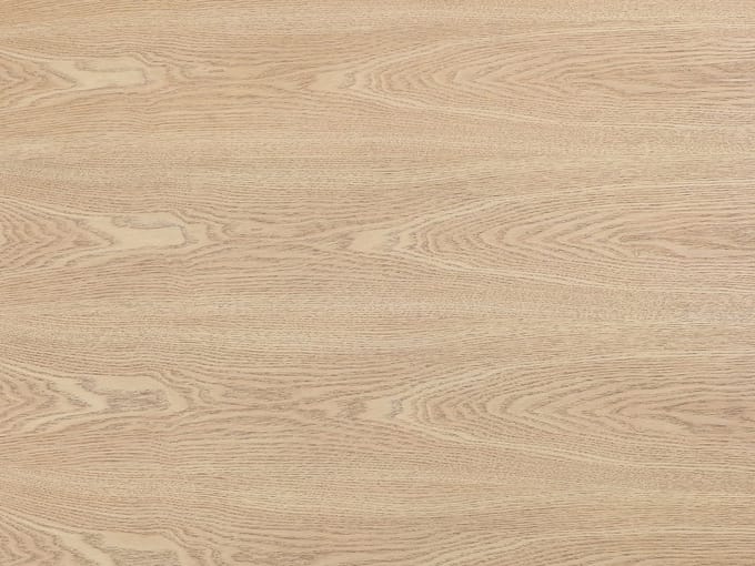 Vente-unique Set van tafel ANTELADA + 4 stoelen NIYAMA - Licht naturel en grijs