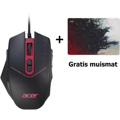 Acer Nitro gaming muis met Gratis Acer Nitro muismat