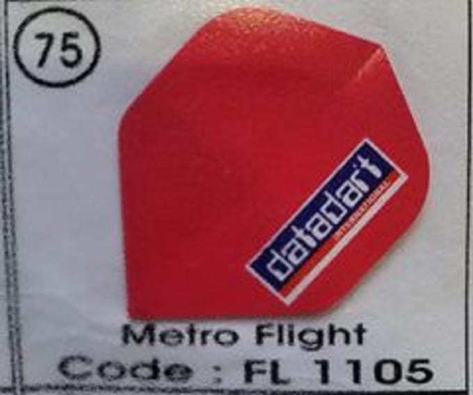Dart Flights - 10 sets (30 stuks) - 75 micron - metro Flights Roze
