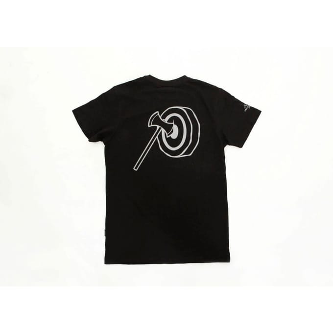 Gränsfors t-shirt bijlgooien zwart - m