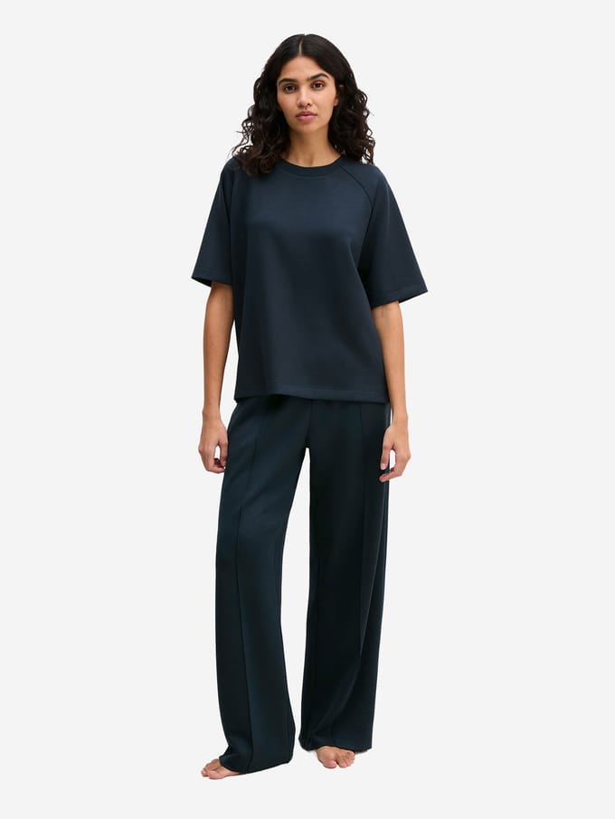 Regular fit pyjamabovendeel met raglanmouwen