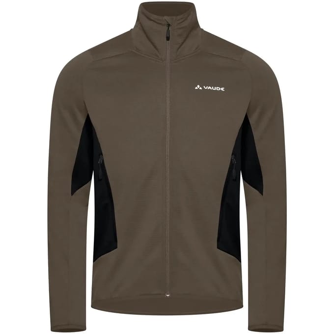 Vaude Monviso Ii Fleece Met Volledige Rits Bruin L Man