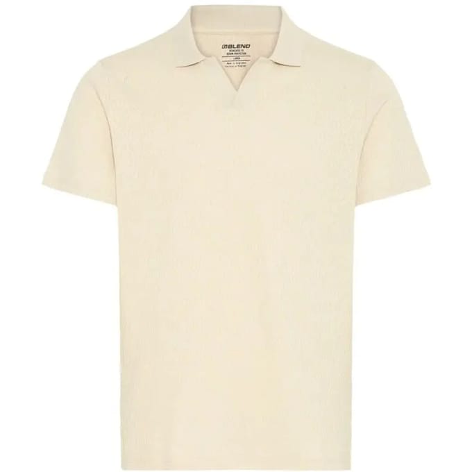 Regular fit poloshirt met structuurpatroon Model 'Heskild'