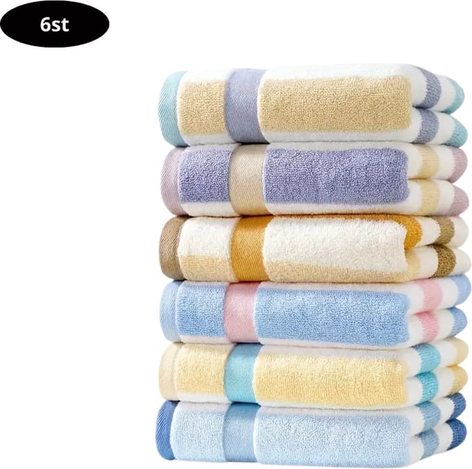 Nivard Handdoeken Set - Hotelkwaliteit - Handdoek - Towel - Gemixt - 6 Stuks