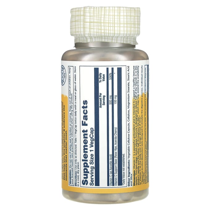 Western Vitamine C, Plantaardige Capsules 100