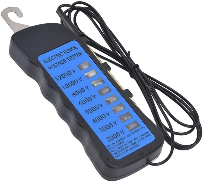 Draagbare Hek Spanningsmeter 12KV - Waterdicht met Neon Indicatoren