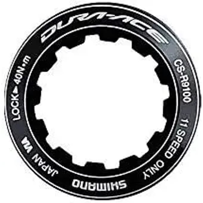 Borgring en sluitring Shimano CS-R9100