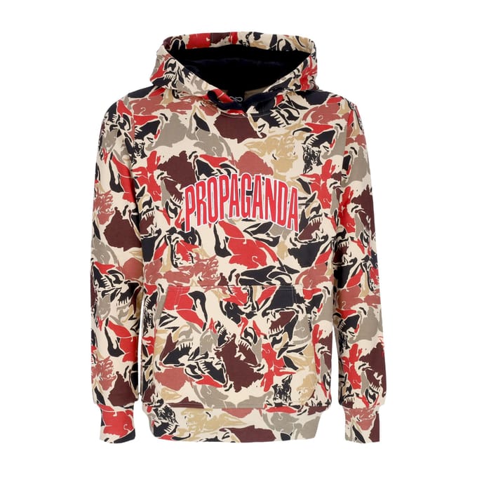 Herenhoodie Collegehoodie Pas op