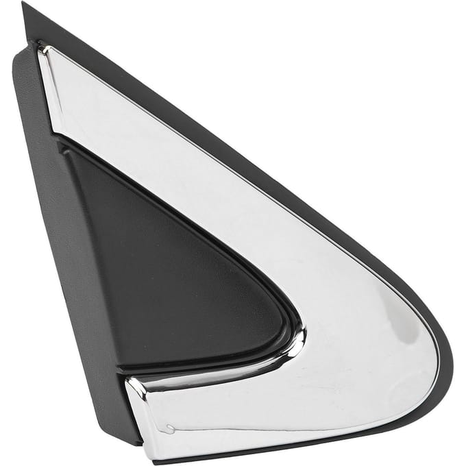 Spiegel Vlag Cover Hoeklijst Verbeter Visueel Effect ABS Plastic Langdurig Eenvoudige Installatie Precieze Pasvorm voor Auto's Rechts white