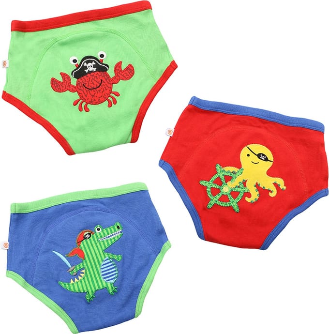 Zoocchini oefenbroekjes boy Pirate Pals 2-3Y