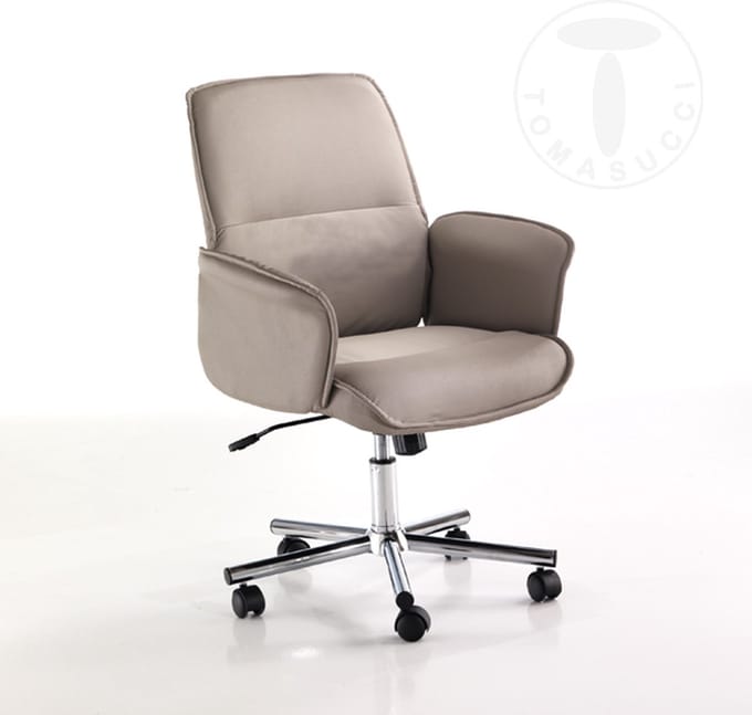 Beige bureaustoel van Tomasucci CONY TORTORA 2446