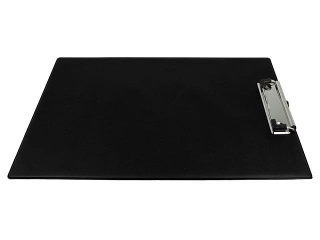 Klembord Westcott A4, Zwart met PVC Omtrokken