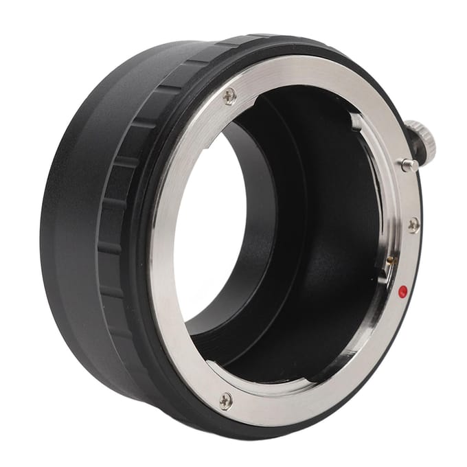 PK Lens naar M43 Adapter Aluminiumlegering Handmatige Focus Camera Lens Converter Ring met Dop voor Pentax black