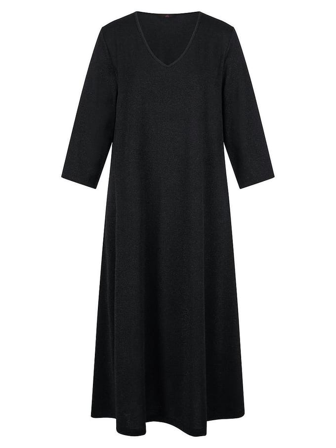 Jersey jurk Van Emilia Lay zwart