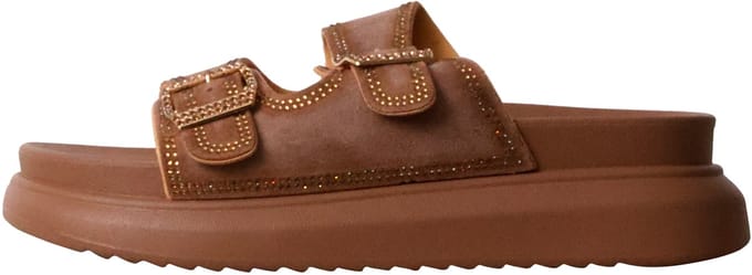 Joalice platte instapsandalen