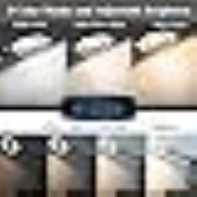 Vergrootglas LED-bureaulamp met voet en klem, 8x vergrootglas