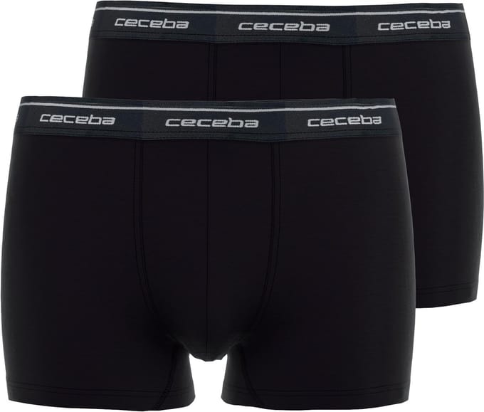 CECEBA Monza 2-pack Heren Boxer - Zwart