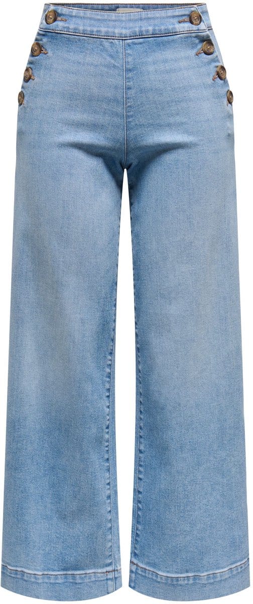 ONLY - ONLMADISON HW BUTTON WIDE DNM GEN223NOOS - Meisjes - Jeans
