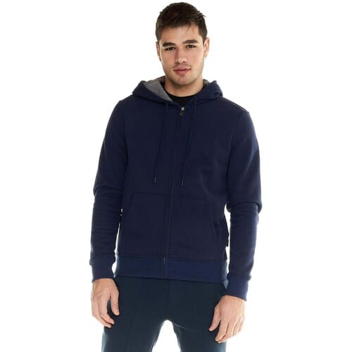 Capuchon sweaters Leone 1947 Man Hoody Sweatshirt Full Zip Lifestyle