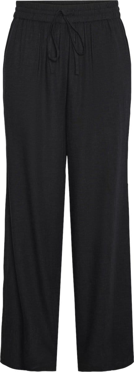 Pieces Wide leg broek PCPIA LINNENMIX
