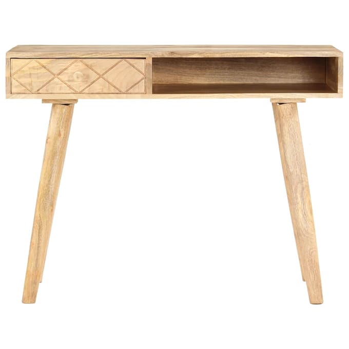 vidaXL - Kaptafel - 100x50x76 - cm - massief - mangohout