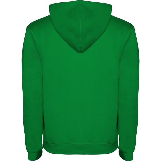 Roly Heren Urban Hoodie (Kelly Groen/Wit)