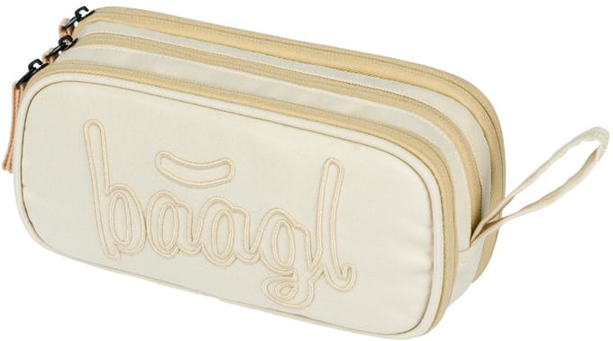 Baagl Student Etui Beige 3-ritsen