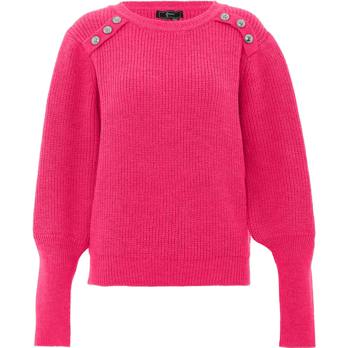 Faina Gebreide trui Dames roze