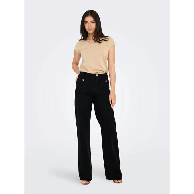 ONLY Wide-leg jeans ONLMADELINE High waist Wide leg fit Jeans
